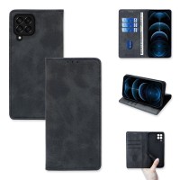 Θήκη Πορτοφόλι Vintage Magnet Wallet Sonique Samsung Galaxy M33 5G Μαύρο