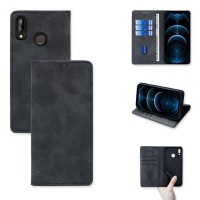 Θήκη Πορτοφόλι Vintage Magnet Wallet Sonique Huawei P20 lite Μαύρο