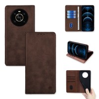 Θήκη Πορτοφόλι Vintage Magnet Wallet Sonique Honor Magic4 Lite 5G Καφέ