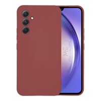 Θήκη Σιλικόνης My Colors Sonique Samsung Galaxy A34 5G Μπορντό Ανοιχτό