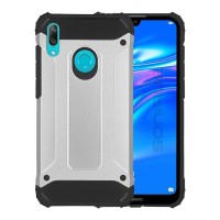 Θήκη Heavy Armor Sonique Huawei Y7 2019 Ασημί
