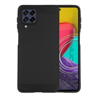Θήκη Σιλικόνης Sonique Carbon Brushed Samsung Galaxy M53 5G Μαύρο