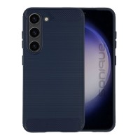 Θήκη Σιλικόνης Sonique Carbon Brushed Samsung Galaxy S23 Μπλέ
