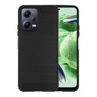 Θήκη Σιλικόνης Sonique Carbon Brushed Xiaomi Redmi Note 12 5G / Poco X5 5G Μαύρο