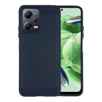 Θήκη Σιλικόνης Sonique Carbon Brushed Xiaomi Redmi Note 12 5G / Poco X5 5G Μπλέ