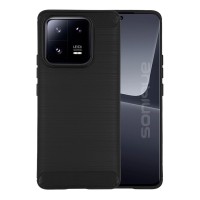 Θήκη Σιλικόνης Sonique Carbon Brushed Xiaomi Xiaomi 13 Pro 5G Μαύρο
