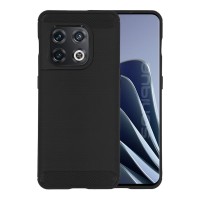 Θήκη Σιλικόνης Sonique Carbon Brushed OnePlus 10 Pro 5G Μαύρο