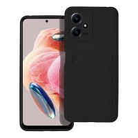 Θήκη Σιλικόνης Sonique Card Case Xiaomi Redmi Note 12 5G / Poco X5 5G Μαύρο