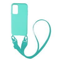 Θήκη Σιλικόνης με Strap CarryHang Sonique Xiaomi Redmi Note 11 4G / Redmi Note 11S Γαλάζιο