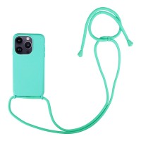 Θήκη Σιλικόνης με Κορδόνι CarryHang Sonique Apple iPhone 14 Pro Γαλάζιο