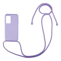 Θήκη Σιλικόνης με Κορδόνι CarryHang Sonique Xiaomi Xiaomi 12 Lite Λιλά