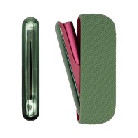 Θήκη Σιλικόνης Sonique Grip με Πλαϊνό Κάλυμα για IQOS ILUMA & ILUMA i Χακί