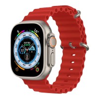 Λουράκι Σιλικόνης Ocean Band Sonique για Apple Watch (38/40/41MM) Κόκκινο