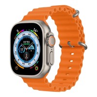 Λουράκι Σιλικόνης Ocean Band Sonique για Apple Watch (38/40/41MM) Πορτοκαλί