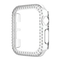 Θήκη Προστασία Luxury Double Diamond PC Sonique για Apple Watch Apple Watch 1/2/3 42mm Διάφανο