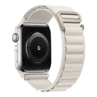 Λουράκι Nylon Alpine Loop Band Sonique για Apple Watch (42/44/45/49MM) Μπεζ