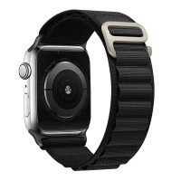 Λουράκι Nylon Alpine Loop Band Sonique για Apple Watch (38/40/41MM) Μαύρο