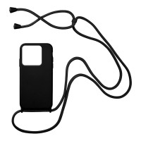 Θήκη Σιλικόνης με Κορδόνι CarryHang Sonique Xiaomi Xiaomi 13 Pro 5G Μαύρο