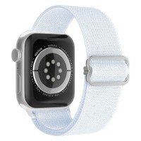 Λουράκι Elastic Nylon Loop Sport Band Sonique για Apple Watch (38/40/41MM) Λευκό