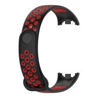 Λουράκι Σιλικόνης Sonique Sport για Xiaomi Smart Band 8 / Xiaomi Smart Band 9 / / Xiaomi Smart Band 10 Μαύρο / Κόκκινο