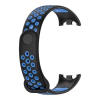 Λουράκι Σιλικόνης Sonique Sport για Xiaomi Smart Band 8 / Xiaomi Smart Band 9 / / Xiaomi Smart Band 10 Μαύρο/Μπλε