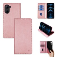 Θήκη Πορτοφόλι Vintage Magnet Wallet Sonique Realme C33 Ροζ Χρυσό