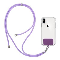 Κορδόνι Λαιμού Sonique Lanyard για Κινητά Λιλά
