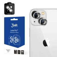 3MK Lens Protection Pro Προστασία Κάμερας Apple iPhone 15 Plus Silver