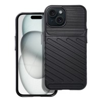 Θήκη Κινητού Thunder Case Flexible Tough Rugged Apple iPhone 15 Μαύρο