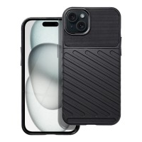 Θήκη Κινητού Thunder Case Flexible Tough Rugged Apple iPhone 15 Plus Μαύρο