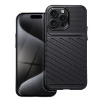 Θήκη Κινητού Thunder Case Flexible Tough Rugged Apple iPhone 15 Pro Max Μαύρο
