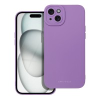 Θήκη Σιλικόνης Roar Luna Apple iPhone 15 Plus Βιολετί