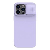 Θήκη Σιλικόνης Nillkin CamShield Silky Apple iPhone 14 Pro Λιλά
