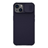 Θήκη Πλαστική Nillkin Camshield Pro Apple iPhone 14 Μωβ Σκούρο