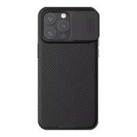 Θήκη Πλαστική Nillkin Camshield Pro Apple iPhone 15 Pro Μαύρο