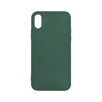 Θήκη Σιλικόνης My Colors Sonique Apple iPhone X / iPhone XS Πράσινο Σκούρο