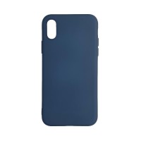 Θήκη Σιλικόνης My Colors Sonique Apple iPhone X / iPhone XS Μπλε Σκούρο
