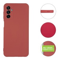 Θήκη Σιλικόνης My Colors Sonique Samsung Galaxy M23 5G Μπορντό Ανοιχτό