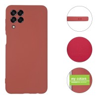 Θήκη Σιλικόνης My Colors Sonique Samsung Galaxy M33 5G Μπορντό Ανοιχτό
