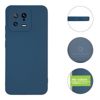 Θήκη Σιλικόνης My Colors Sonique Xiaomi Xiaomi 13 5G Μπλε Σκούρο