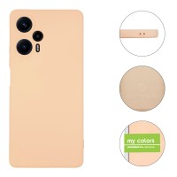 Θήκη Σιλικόνης My Colors Sonique Xiaomi Poco F5 5G Ροζ
