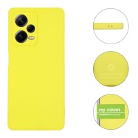 Θήκη Σιλικόνης My Colors Sonique Xiaomi Redmi Note 12 Pro Plus Κίτρινο