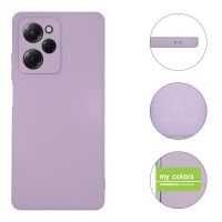 Θήκη Σιλικόνης My Colors Sonique Xiaomi Poco X5 Pro 5G Βιολετί