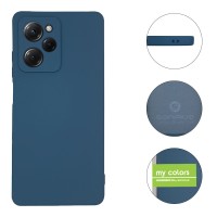 Θήκη Σιλικόνης My Colors Sonique Xiaomi Poco X5 Pro 5G Μπλε Σκούρο