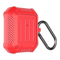 Θήκη Σιλικόνης Sonique Heavy Armor για AirPods 1/2 Κόκκινο
