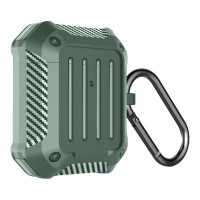 Θήκη Σιλικόνης Sonique Heavy Armor για AirPods 1/2 Πράσινο