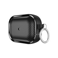 Θήκη Σιλικόνης Sonique Carbon Brushed για AirPods Pro Μαύρο