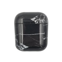 Θήκη Sonique PC Marble για AirPods 1/2 Μαύρο