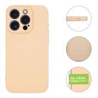 Θήκη Σιλικόνης My Colors Sonique Apple iPhone 15 Pro Ροζ