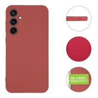 Θήκη Σιλικόνης My Colors Sonique Samsung Galaxy S23 FE Μπορντό Ανοιχτό